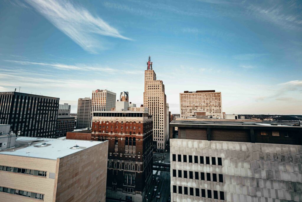 Buildings under blue sky - Minnesota Travel Guide