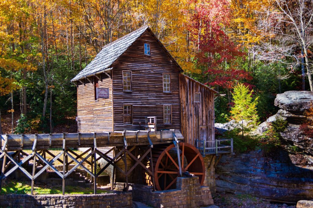 grist mill - West Virginia Travel Guide